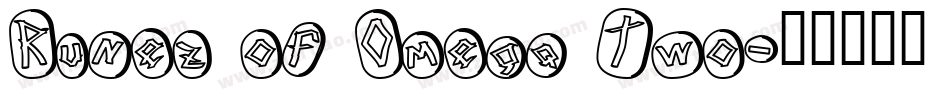 Runez of Omega Two字体转换